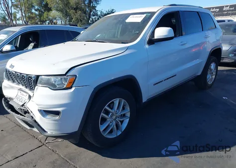 2017 Jeep Grand Cherokee Laredo 4X4 z USA, uszkodzony, nr VIN 1C4RJFAG1HC886388